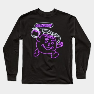 kool aid man purple Long Sleeve T-Shirt